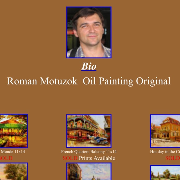 Y2K I Streetcar St. Charles Ave. New Orleans by Ukrainian Artist Roman Motuzok - Picture 11 of 13